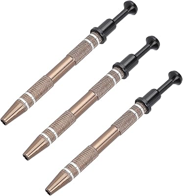 Drilling ball collection tool, 3 pieces of stainless steel jewelry collection tool with 4 -pin support for diamond -shaped claws, precious stones, small items, pearl collection tool.. DIAYTAR NIGERIA: Where quality meets accessibility with affordable prices and prompt shipping.