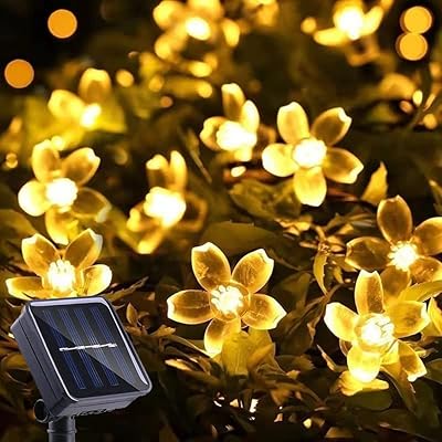 Exterior garden lights with solar energy of 7m 50 LED 8 flashing modes with socket.. Shop from anywhere in Nigeria and receive your DIAYTAR purchases at affordable prices within a week.