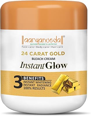 24 carat whitening cream Arianveda for all skin types | provides an instant sparkle and lightens imperfections | Eliminates tanning and imperfections, 450 g.. DIAYTAR NIGERIA: Bringing quality products to your doorstep at prices that won't break the bank.