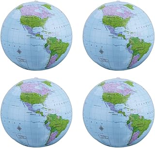 Universal 4 -piece universal inflatable beach balloon, 40 cm long, PVC.. DIAYTAR NIGERIA: Where every search yields affordable results delivered promptly to your door.