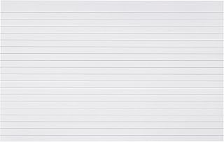Vintage rule for QCONNECT recording card, 8 x 5 inches - white, pack of 100.. DIAYTAR NIGERIA: Where shopping dreams come true with budget-friendly prices and nationwide shipping.