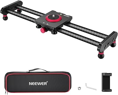 NEOWER CAME CAME SLIDING CHARGE FIRM CARBON, 16 "/40 cm with 4 bearings, compatible with iPhone 13 PRO 13 PRO 13 MAX 13 Mini Android and cameras without mirror, can contain up to 2.2 lb/1 kg.. Your shopping dreams realized through DIAYTAR NIGERIA's affordable platform with reliable delivery times.