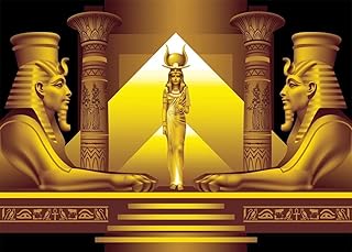 Belico 9x6ft Photography Fabric In Egypt For Hall, stairs, Egyptian pyramid, sphinx, Egyptian queen Cleopatra, children's and adult photography background.. Find quality and variety without breaking the bank — only on DIAYTAR Nigeria.