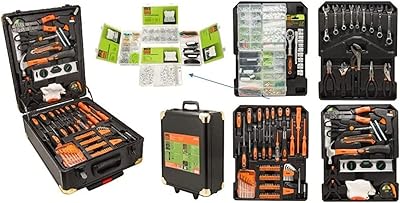 Set of WMC tools - screwdriver game for manual manual tools general, 1400 pieces.. Shop smart with DIAYTAR NIGERIA, offering a vast product range delivered to your doorstep within a week.