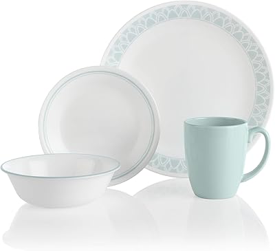 Table service Corel Delano 3425 unbreakable and unbreakable 16 Pieces Service for 4.. DIAYTAR NIGERIA: Bringing quality products to your doorstep at prices that won't break the bank.