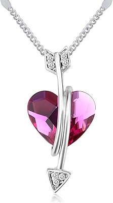 White gold plated necklace hold me Tight in Swarovski® crystal - 5041142, crystals Swarovski.. Need it fast? Need it cheap? Choose DIAYTAR Nigeria.
