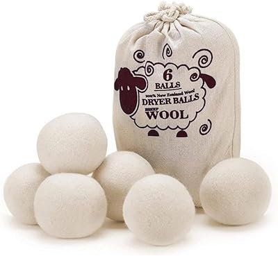 6 pieces of reusable plastic wool drying balls, set of practical laundry balls for the house, woolen drying balls.. Discover endless possibilities with DIAYTAR NIGERIA's vast e-commerce selection and budget-friendly delivery.