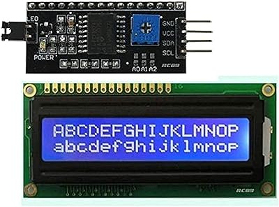 16x2 LCD module with IIC/I2C series adapter for Arduino.. DIAYTAR NIGERIA makes online shopping accessible with our comprehensive platform and prompt delivery service.