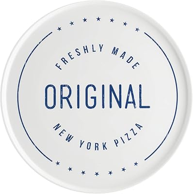 WORLD FOODS TYPHOON PIZZZA NEW YORDS, size 31 cm, white/blue.. Discover why thousands choose DIAYTAR NIGERIA for affordable products delivered in less than a week.