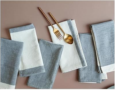Set of 6 table towels in folk fabric, 20 x 20 inch, Table towels 100 % Bohemian style for Decoration of Table Dining, Table Tables in Washable fabric, Gray Anthracite.. Discover shopping made simple with DIAYTAR NIGERIA's comprehensive platform and nationwide delivery service.