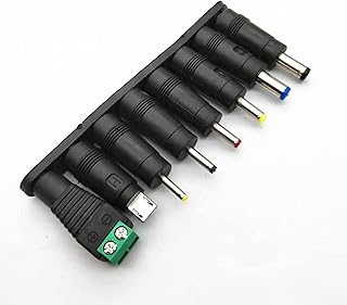 USB 5 V USB power cable with 8 USB connectors to interchangeable DC - 5.5 x 2.1 mm.. Experience the DIAYTAR difference with our vast product selection and delivery within 5-8 days.