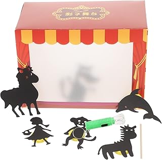 Toy & una set of hand-made puppet players for children, 1 set of mini shadow toys, theater, puppets, puppet theater so that children can play yourself.. Your e-commerce hub for everything — DIAYTAR Nigeria has you covered.