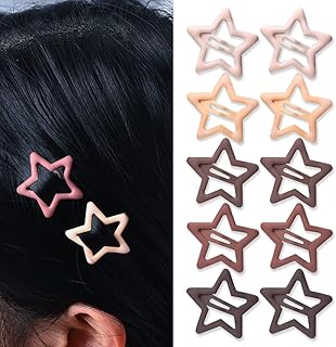 Star -shaped star hair clips in the shape of a star, Y2K non -slip hair clips, 10 -piece hair accessories.. DIAYTAR NIGERIA: Where affordability meets variety in Nigeria's most comprehensive online marketplace.