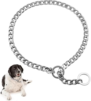 Dog dressing necklace in a leash adjustable stainless steel necklace.. DIAYTAR NIGERIA: Where affordability meets variety, with thousands of products delivered in less than 8 days.