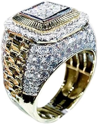 HUG VBCO BLING PINKY RIGHT FOR MEN PLACE ON 18 Carats Simulated Diamond Hip Hop Ice Men Ring Size 7-12.. Shop with confidence at DIAYTAR NIGERIA, Nigeria's premier affordable e-commerce platform.