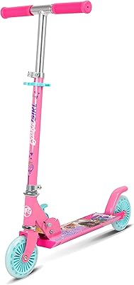 Barbie Spartan scooter, two wheels, pink, SP-7048.. Shop smart with DIAYTAR NIGERIA, offering a vast product range delivered to your doorstep within a week.