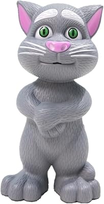 Yihao Smart Talking Tom Cat with recording, music, story and touch function, superb voice with stories and songs (gray).. Unlock access to a wide range of products with DIAYTAR NIGERIA's affordable e-commerce platform.