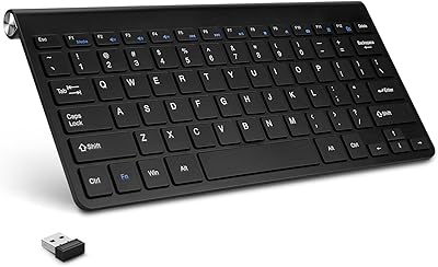 Small wireless keyboard for computer, a small wireless keyboard with a fine design suitable for laptop, tablet, windows computer, computer and smart tv (black).. Great deals and fast delivery — the DIAYTAR Nigeria guarantee.