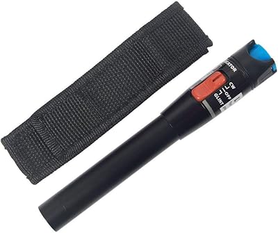 Visual defect locator, fiber optic cable tester with 10 MW red light with 2.5 mm universal connector for technical maintenance of CATV communications.. Join thousands of satisfied shoppers on DIAYTAR Nigeria.