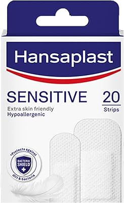 Hansaplast sensitive patches, extra soft hypoallergenic, 20 bands package.. Need it fast? DIAYTAR Nigeria ships in just 5 to 8 days nationwide.