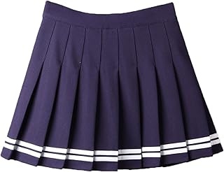 Homomo Bubbleskirt Uniform School Large Size Plus Skirts High Woman Woman Skirt Trapèze (Color: Hortel, Size: L).. Experience budget-friendly shopping at DIAYTAR NIGERIA, Nigeria's premier online marketplace with quick delivery.