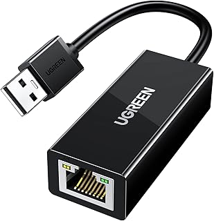 Ugreen network adapter USB network adapter 2.0 to Ethernet RJ45 10/100 MBS Compatible with Mac, Windows, Chrome and other computers - Black.. Experience DIAYTAR NIGERIA, where extensive product variety meets pocket-friendly prices and reliable delivery.