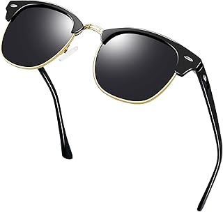 Pole sunglasses for men and women, semi-cracked sunglasses with classic design, blocking 100 % of UV rays.. Say goodbye to limited options and long shipping times. DIAYTAR Nigeria delivers variety, quality, and affordability straight to your door.