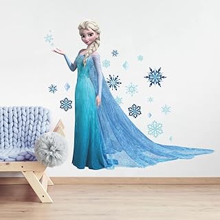Room MATES RMK2371GM Large wall sticker, easy to take off and glue, Elsa character motif of the snow queen, 48.75 x 41.5 inches.. Shop with ease at DIAYTAR NIGERIA and enjoy our extensive product range delivered at affordable rates.