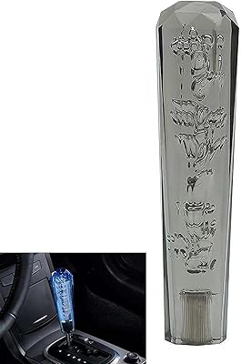 Beauty Life Diamond Crystal Automatic gear lever, automatic car speed lever, modified terminal head, is suitable for most automatic manual cars, 200 mm, gray.. Get top brands at bottom prices, only on DIAYTAR Nigeria.