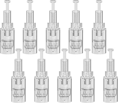 Dermapen needles 10 pieces 12 pins 0.22 mm (screw hole) for Dermapen machine J114 (12 pins).. Experience shopping satisfaction with DIAYTAR NIGERIA's vast selection and budget-friendly delivery options.