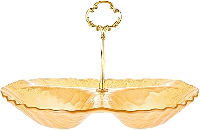 Harmony yellow glass plateaux.. Discover shopping simplified with DIAYTAR NIGERIA's comprehensive platform and reliable 5-8 day shipping.