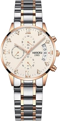 Diamond analog quartz watches for women and ladies, casual and fashionable chronograph watches with stainless steel bracelet.. No stress, no delays — DIAYTAR Nigeria is your trusted shopping partner.