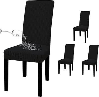 Infosun Waterproof Dining Room Chair Lot of 4 Cover.. DIAYTAR NIGERIA revolutionizes access to quality products with affordable prices and dependable shipping.