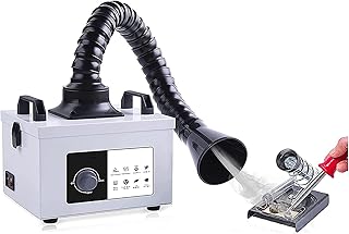 Welding smoke extractor, Office welding iron smoke absorber 150 W, with 3 -storey filters, low noise and power protection, for fan welding and welding repair.. Experience the satisfaction of affordable shopping with DIAYTAR NIGERIA's nationwide 5-8 day delivery.