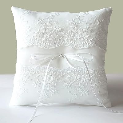 Pillow for Atylove Alliances, Pillow Pillowing in ivory pearl lace for wedding.. Experience the joy of discovery with DIAYTAR NIGERIA's vast catalog and nationwide affordable delivery.