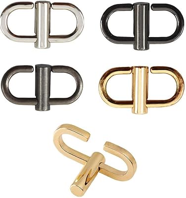 Evago 5pcs adjustable metal loops for chain belt bag to shorten the length of your metal chain.. DIAYTAR NIGERIA brings the market to your fingertips with affordable prices and swift delivery services.