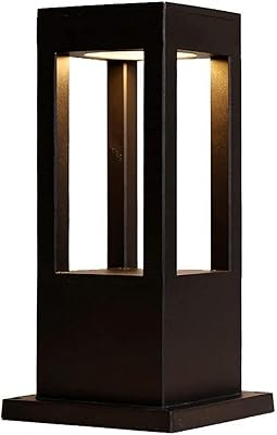 Modern cylindrical column floor lamp, aluminum street flagship molded under pressure, rust prevention, torch lamp for lawn, villa, outdoor floor lamp, villa, park, garden, post decoration, lantern.. Shop with purpose at DIAYTAR NIGERIA and discover a world of products at budget-friendly prices.