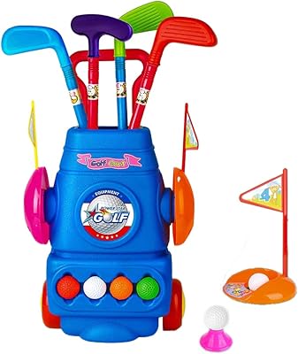 Golf game for young children 4 colored clubs balls and 2.. Your complete marketplace solution, DIAYTAR NIGERIA offers unbeatable value with delivery within the week.