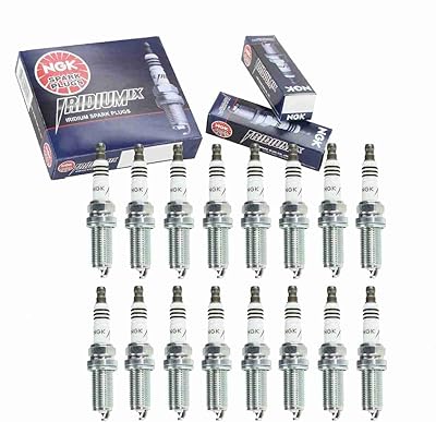 16 NGK IRIDIUM IX ignition candles Compatible with RAM 2500 5.7L 6.4L V8 2011-2020.. Need it fast? Need it cheap? Choose DIAYTAR Nigeria.