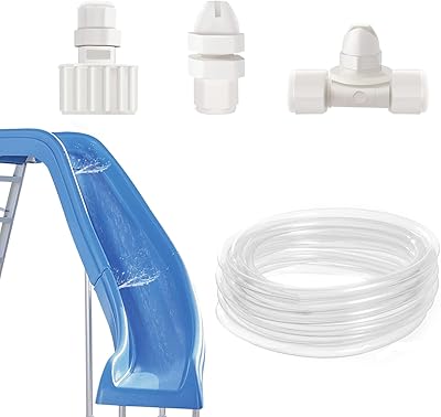 Set of water pipes for swimming pool slides, set of pipes for pool slides, sprayer/sprayer for pool slide (full set).. DIAYTAR NIGERIA brings a world of products to your fingertips with affordable prices and quick delivery.