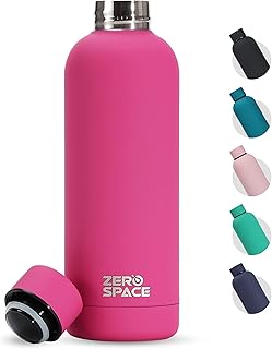 Insothermal water bottle in zero spacetm stainless steel for children and double -walled schools, thermos for hot and cold water (500 ml - dark pink).. Skip the lines and shop online — DIAYTAR Nigeria delivers to your door in days.
