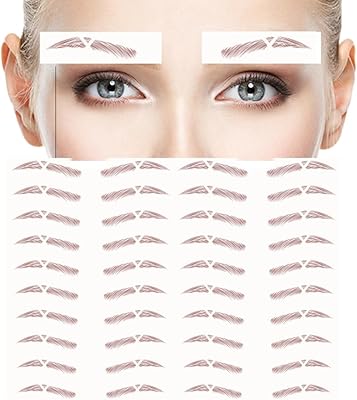 20 pairs of waterproof eyebrow tattoo stickers sticker removable 6D transfer.. DIAYTAR NIGERIA: Where shopping is easy, prices are low, and delivery is just days away.