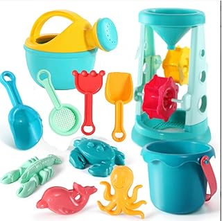 Set of flexible rubber beach toys Bzcshow, children's beach bucket, random colored hourglass (lot of 11).. Unlock a world of affordable products with DIAYTAR NIGERIA's expansive e-commerce platform.