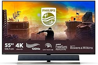 Philips, 55 inch, 4K, 120 Hz, 3HIDP, 4 USB3.2, 2.1c, 40 Watts technology, Impeglo HDR1000, remote control, black, 558m1ry/00, LCD LCD, LCD LCD.. Why shop anywhere else? DIAYTAR Nigeria has it all, at prices you’ll love.