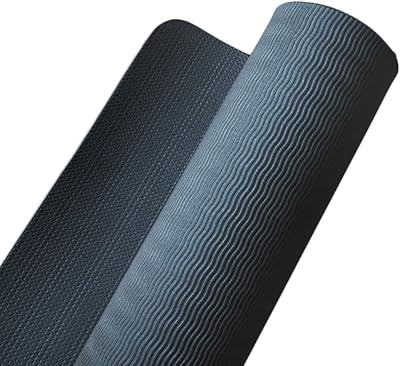 Luxury non -slip carpet for yoga and extra thick exercise with transport strap for men and women, fitness flooring, sweating resistant for the gym/at home/outdoors.. Discover a world of choices with DIAYTAR NIGERIA's extensive marketplace and prompt shipping service.