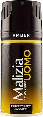 Eau de toilette uomo malaysia amber deodorant for men, 150 ml.. Your favorite brands are just a click away on DIAYTAR Nigeria.
