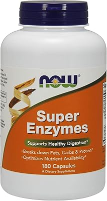 Now supplements, super enzymes, formulated with bromélaïne, beef pill, pancreatin and papaïine, super enzymes, 180 tablets.. DIAYTAR NIGERIA: Where every Nigerian finds what they need at prices they can afford, delivered promptly.