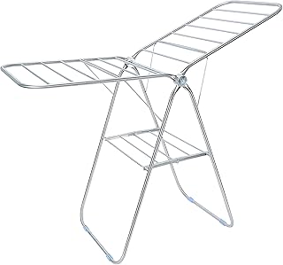 Turkish laundry Home Pro Pleble Robust Foldable Steel Foldable Stainless Steel Little by combining.. DIAYTAR NIGERIA delivers affordability and convenience with every purchase, shipped within the week.