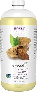 Sweet almond oil Now Solutions, 100 % pure moisturizer, promotes healthy skin, unhewed oil, 32 oz.. Enjoy stress-free shopping with affordable prices on DIAYTAR Nigeria.