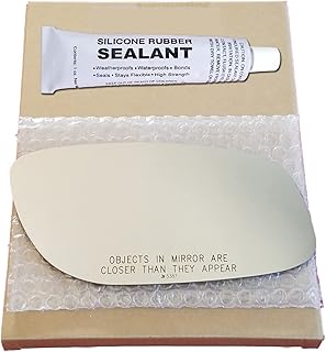 Replacement glass mirror + silicone adhesive for passenger side.. DIAYTAR NIGERIA: Your affordable gateway to thousands of products delivered promptly nationwide.